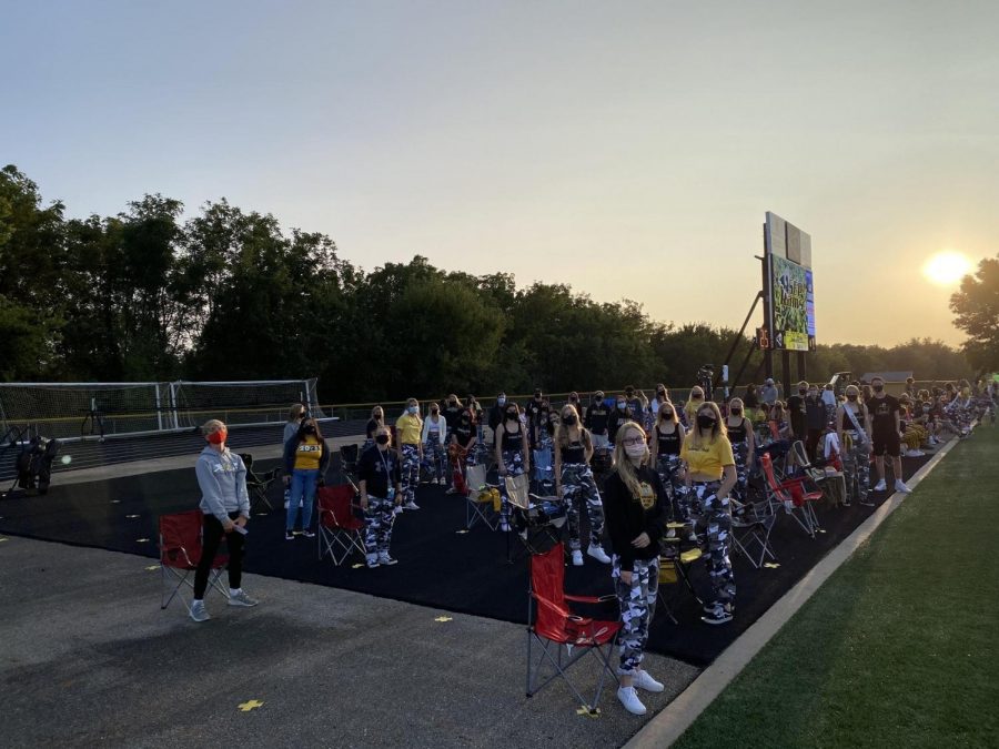 A view into the new student section. Photo courtesy Shannon Stusse