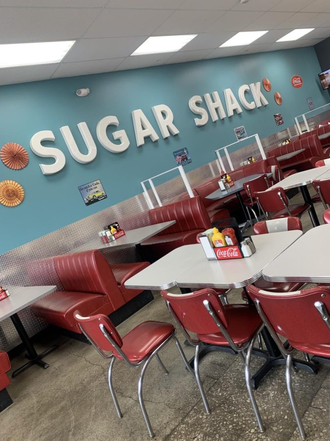 The interior of Sugar Shack. Karissa Lyons Photo.