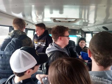 Some buses are standing room only. Gavin Heckler photo.
