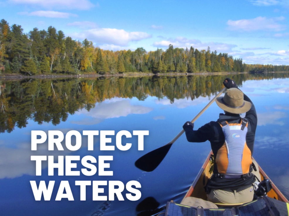 The Boundary Waters. Photo courtesy of Betty McCollum.